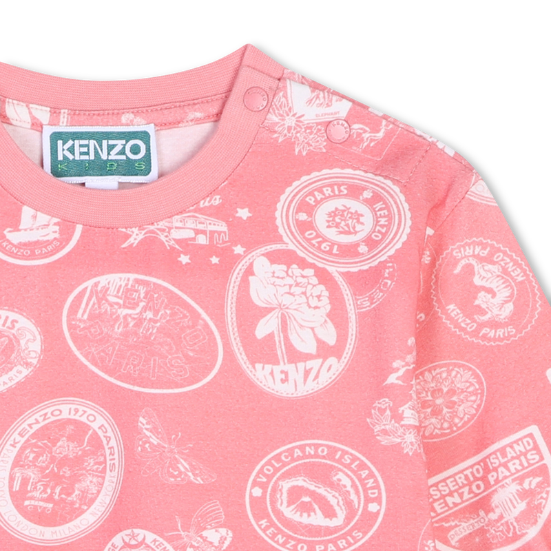 Long-sleeved dress KENZO KIDS 
                        GIRL