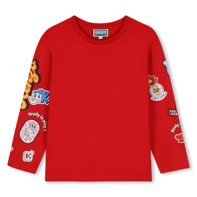 Long sleeve t-shirt KENZO KIDS GIRL