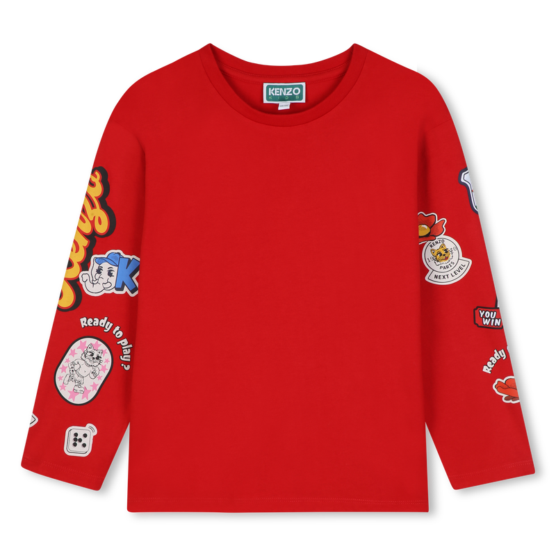 Long sleeve t-shirt KENZO KIDS 
                        GIRL
