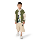 Bermuda shorts with patch pockets KENZO KIDS 
                    BOY