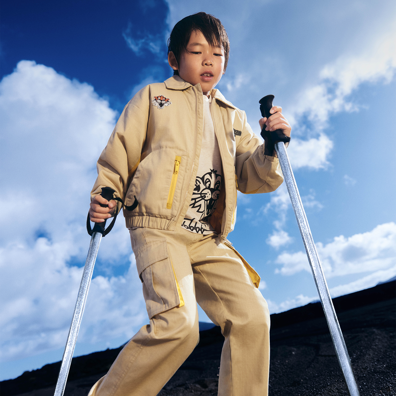 Cotton trousers KENZO KIDS 
                        BOY