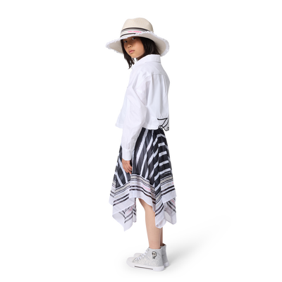 Asymmetrical SKIRT KARL LAGERFELD KIDS GIRL