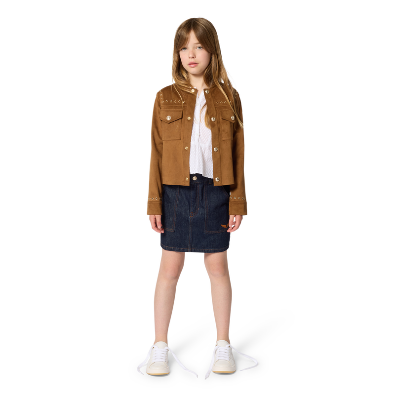 SHORT-SLEEVED BLOUSE ZADIG & VOLTAIRE 
                        GIRL