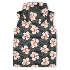 Down jacket with removable sleeves KENZO KIDS 
                    GIRL