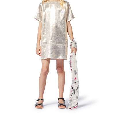 Metallic-look dress ZADIG & VOLTAIRE GIRL