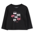 Long Sleeve T-Shirt KARL LAGERFELD KIDS 
                    GIRL