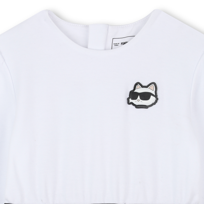 Long sleeve dress KARL LAGERFELD KIDS 
                        GIRL