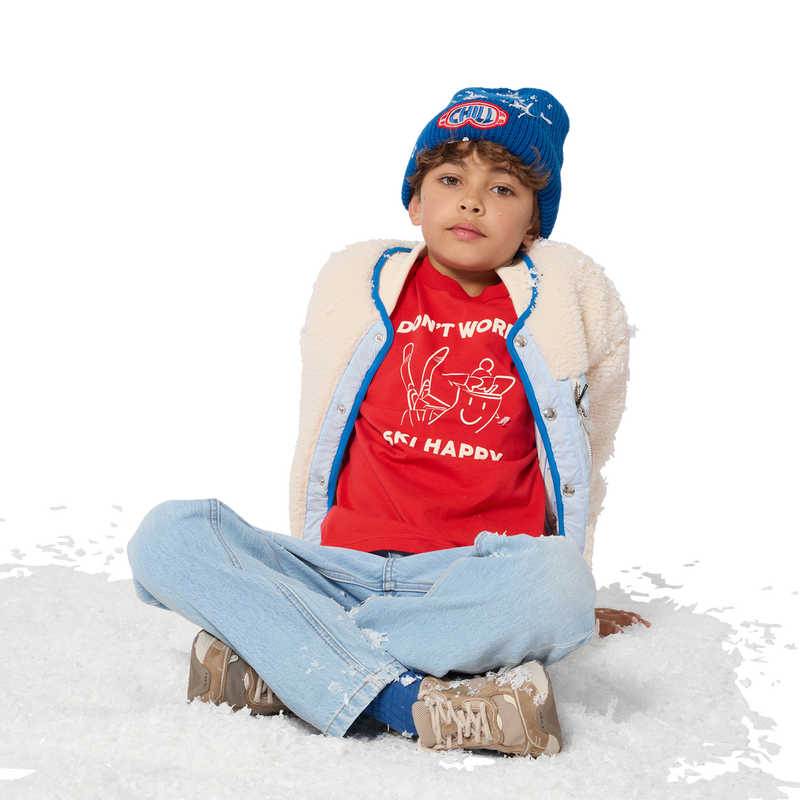 Fleece jacket KIDS AROUND 
                        BOY