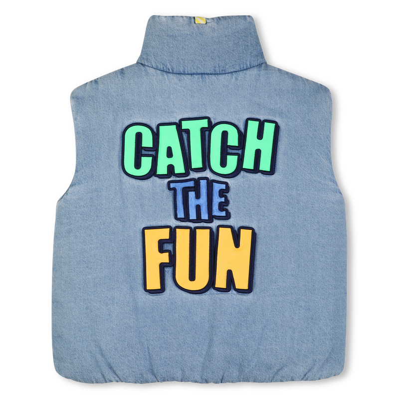 SLEEVELESS DOWN JACKET BILLIEBLUSH 
                        BOY