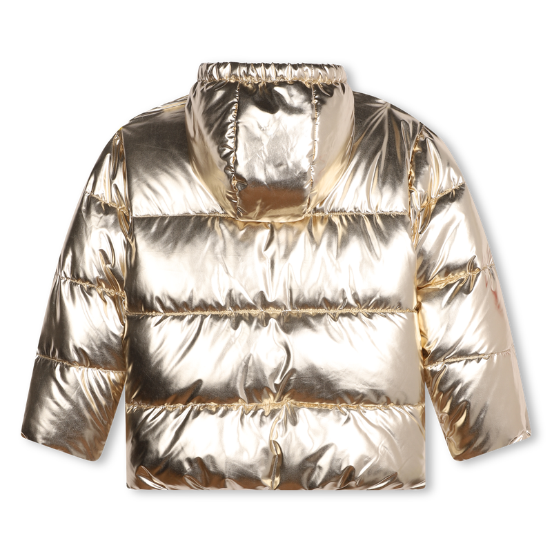 Hooded water-repellent parka KARL LAGERFELD KIDS 
                        GIRL