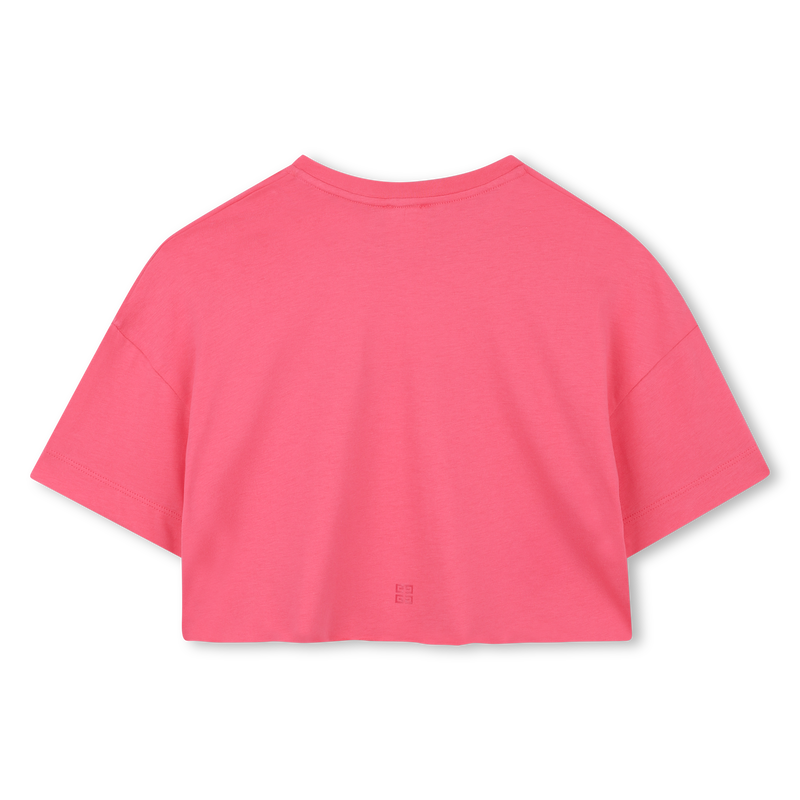 Short T-shirt with prints GIVENCHY 
                        GIRL