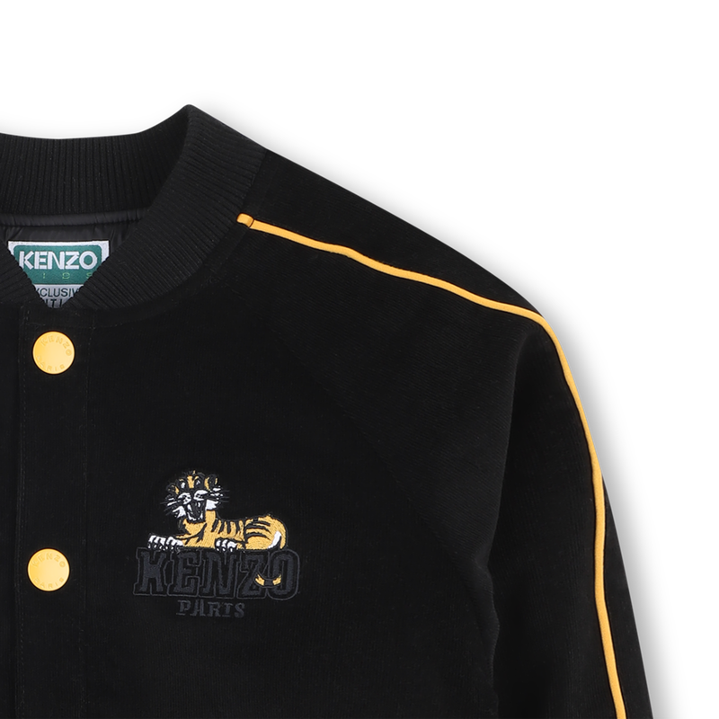 Velvet bomber jacket KENZO KIDS 
                        UNISEX