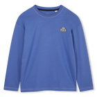 Long-sleeved T-shirt, LAVENDER BLUE, hi-res
