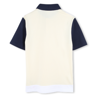 Short-sleeved cotton polo BOSS BOY