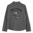 Long-sleeved embroidered shirt ZADIG & VOLTAIRE 
                    BOY