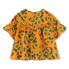 Cotton satin blouse KENZO KIDS 
                    GIRL