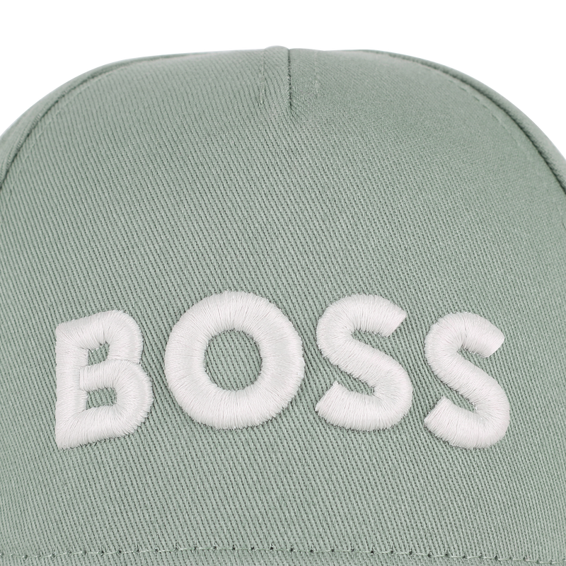 CAP WITH HOOK-AND-LOOP CLOSURE BOSS 
                        BOY