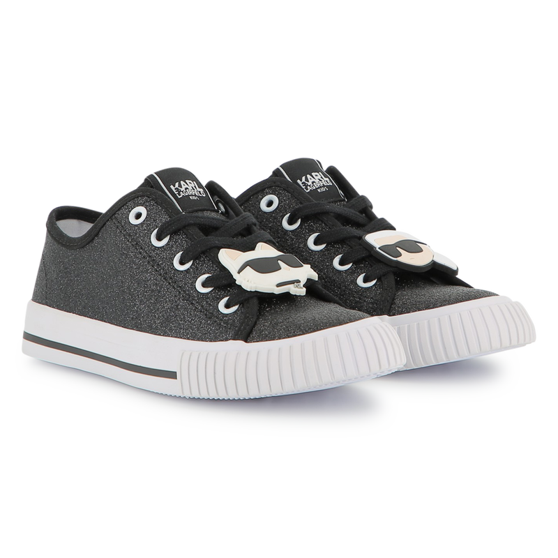 Low-top lace-up trainers KARL LAGERFELD KIDS 
                        GIRL