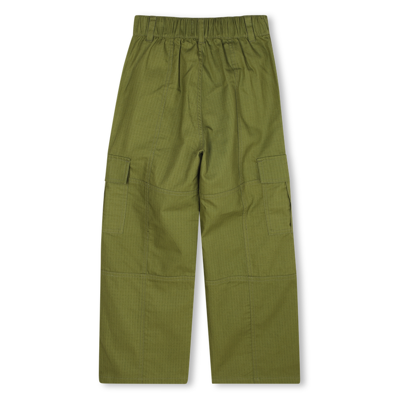 Cotton trousers KENZO KIDS 
                        GIRL