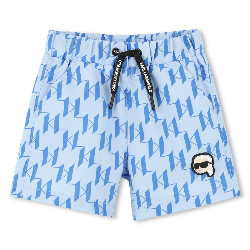 Shorts and T-shirt set KARL LAGERFELD KIDS 
                        BOY