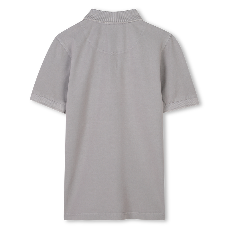 Short-sleeved piqu&eacute; polo shirt HUGO 
                        BOY