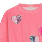 Velvet sweatshirt BILLIEBLUSH 
                    GIRL