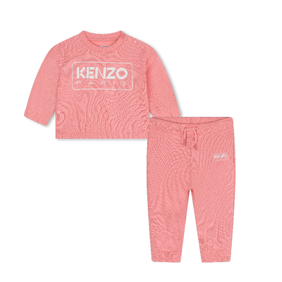 Sweatshirt and trousers KENZO KIDS GIRL