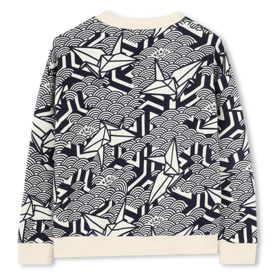 Cotton fleece sweatshirt KENZO KIDS UNISEX
