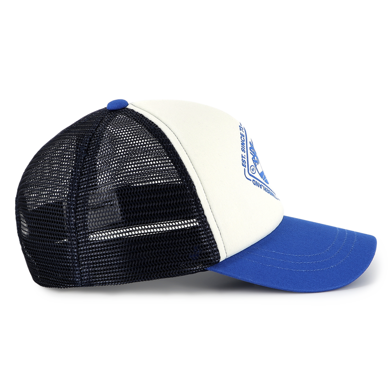 Tricolour bi-material cap TIMBERLAND 
                        BOY