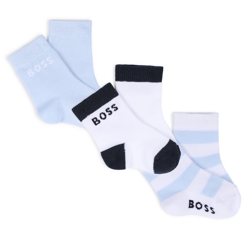 SET OF 3 PAIRS OF SOCKS BOSS 
                        BOY
