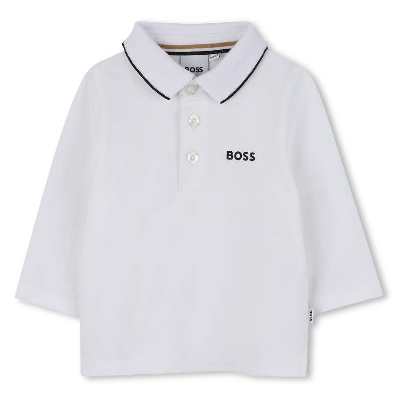 Long-sleeved polo shirt BOSS 
                        BOY
