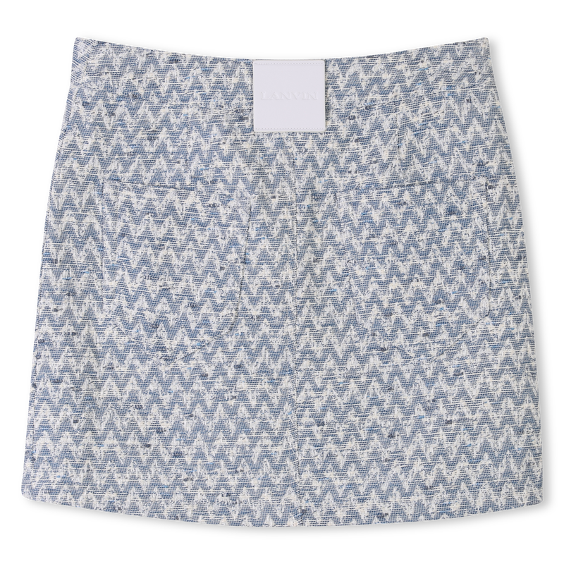 Tweed wraparound skirt LANVIN 
                        GIRL