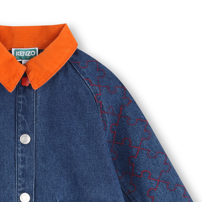 Denim jacket KENZO KIDS 
                        GIRL