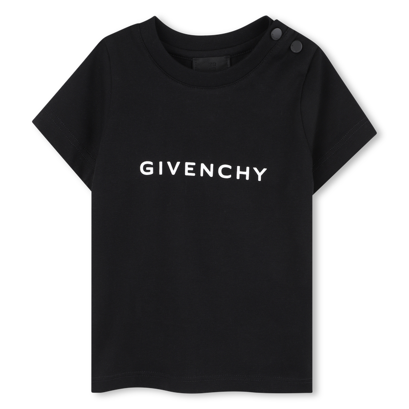 T-shirt with snap closure GIVENCHY 
                        BOY