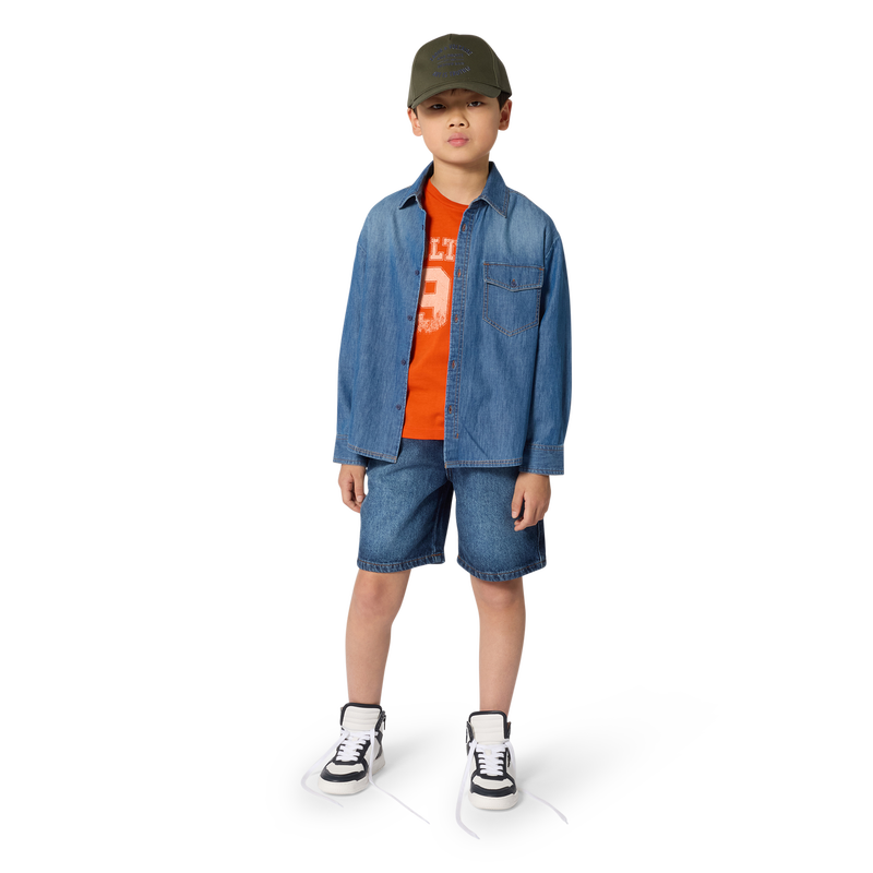 DENIM BERMUDA SHORTS ZADIG & VOLTAIRE 
                        BOY