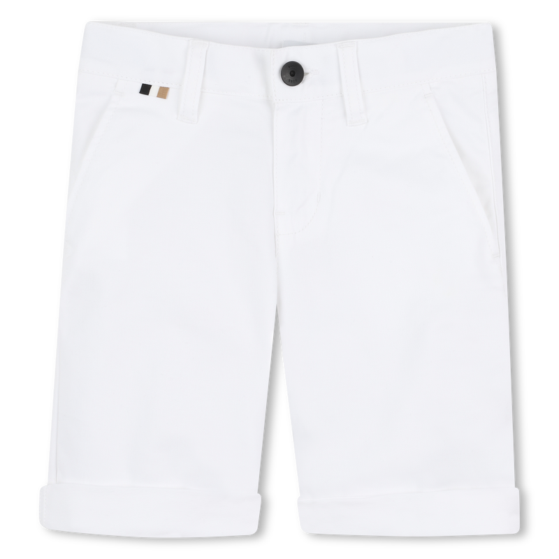 Lined chino Bermuda shorts BOSS 
                        BOY