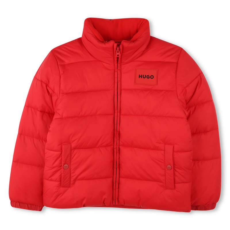 Zip-Up Water-Repellent Parka HUGO 
                        BOY