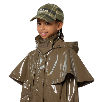 Plaid cap CHLOE GIRL