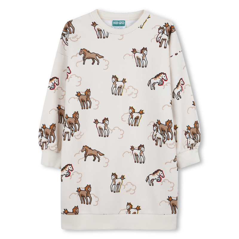 FLEECE DRESS KENZO KIDS 
                        GIRL