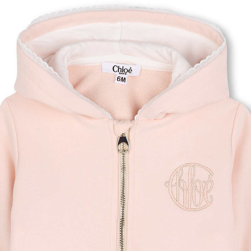 Zip-up hooded sweatshirt CHLOE 
                        GIRL