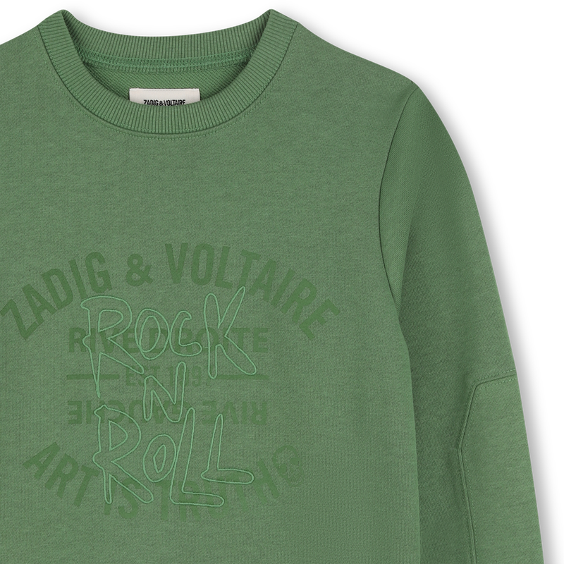 OVERDYED SWEATSHIRT ZADIG & VOLTAIRE 
                        BOY