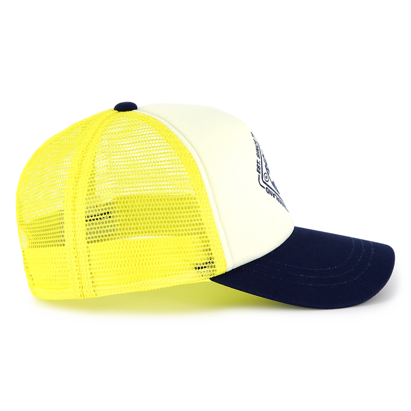 Tricolour bi-material cap TIMBERLAND 
                        BOY