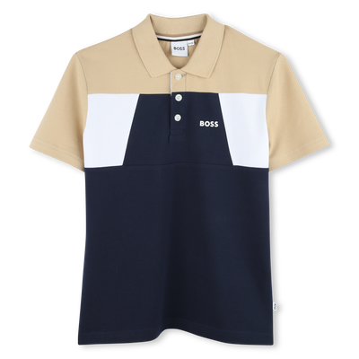 Colour-block polo shirt BOSS BOY