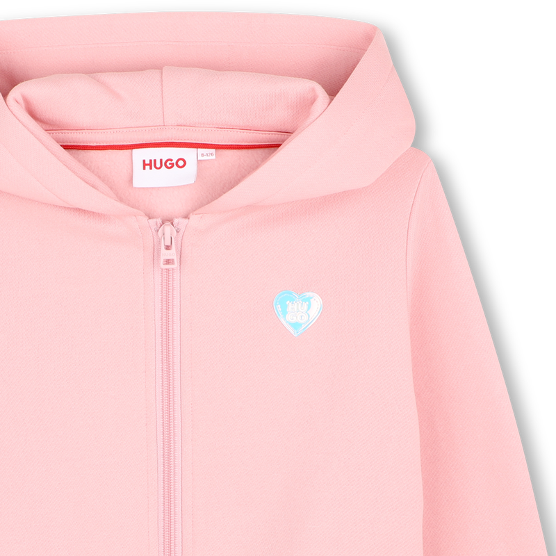 Hooded cardigan HUGO 
                        GIRL