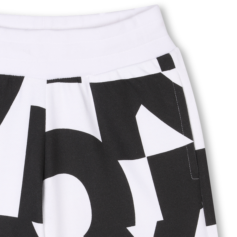 Cotton fleece Bermuda shorts DKNY 
                        UNISEX