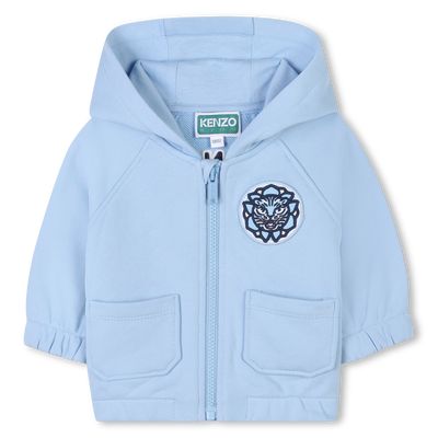 Zip-up sweatshirt KENZO KIDS BOY