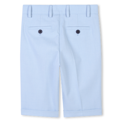 Plain formal Bermuda shorts BOSS BOY