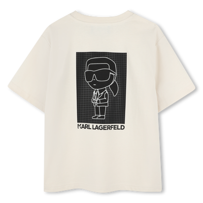 Short-sleeved T-shirt KARL LAGERFELD KIDS BOY