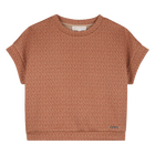 Printed short-sleeved t-shirt MICHAEL KORS 
                    GIRL
