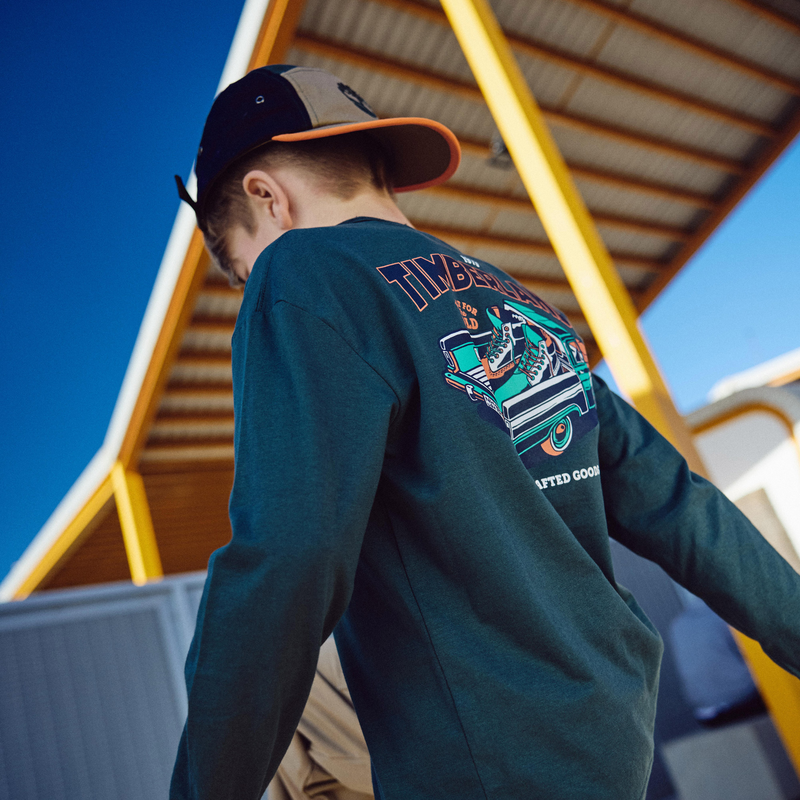 Embroidered twill cap TIMBERLAND 
                    BOY